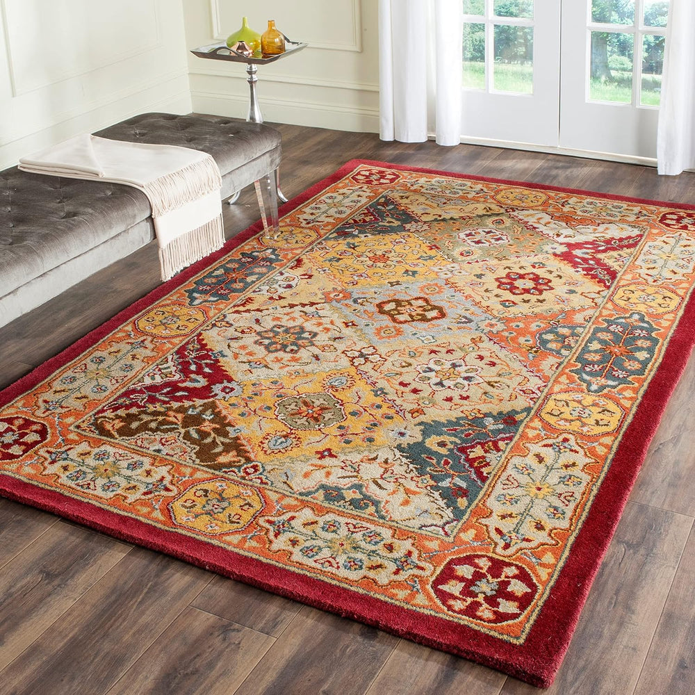 SAFAVIEH Heritage Collection X-Large Area Rug - 12' x 15', Multi &...