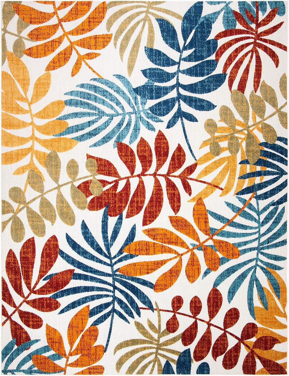 SAFAVIEH Washable Rug Outdoor Cabana Collection - 8' x 10', Cream &am...