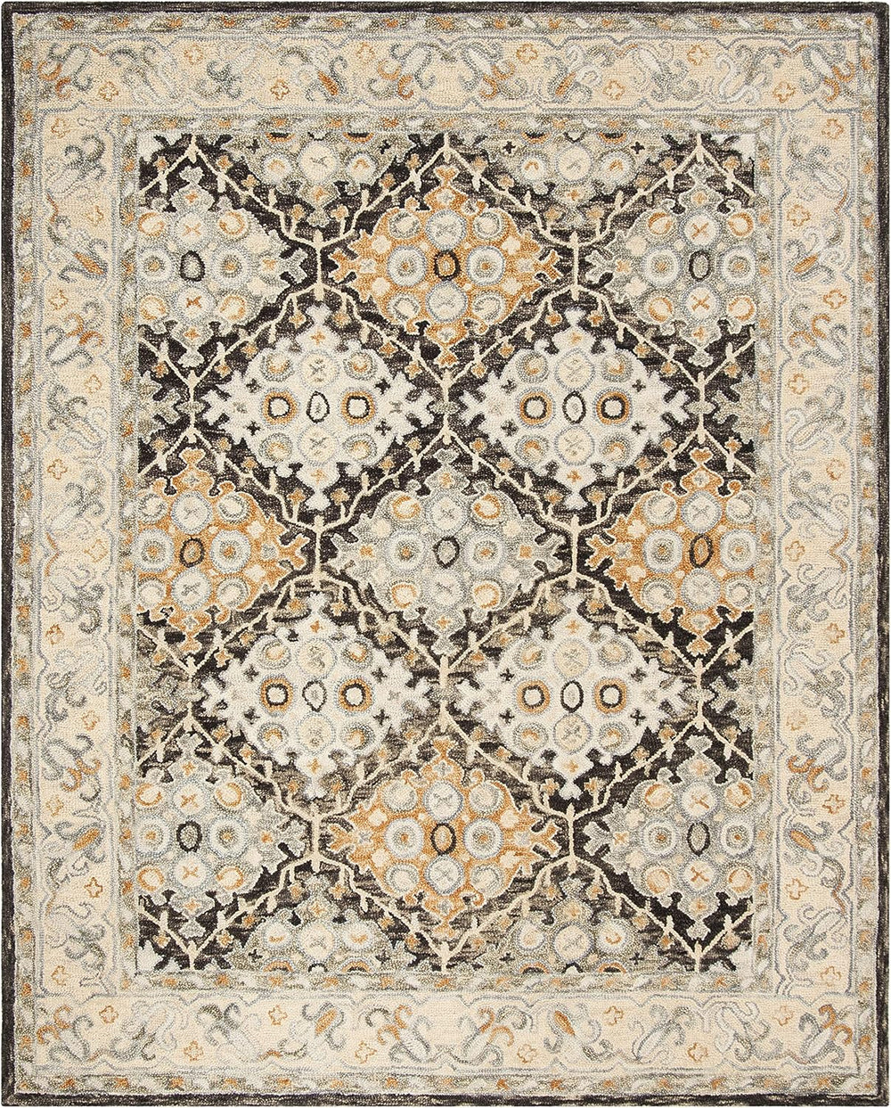SAFAVIEH Aspen Collection Area Rug - 10' x 14', Beige & Brown, Ha...