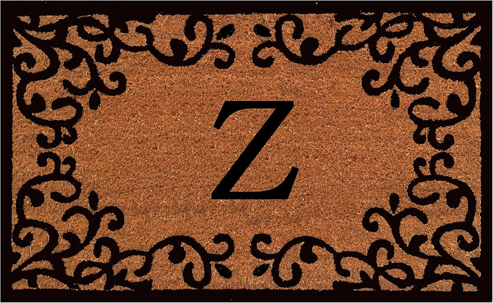 Calloway Mills 180022436Z Chateaux Monogram Doormat, 24" x 36" (Let...