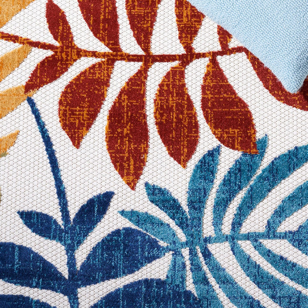 SAFAVIEH Washable Rug Outdoor Cabana Collection - 8' x 10', Cream &am...