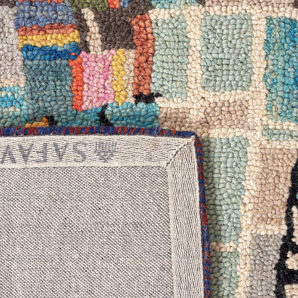 SAFAVIEH Aspen Collection X-Large Area Rug - 11' x 15', Ivory & B...