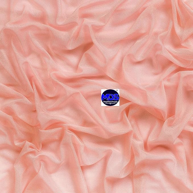 MDS Halloween Chiffon Draping Fabric - 1 Panel, 30" Wide x 40ft Long - S...