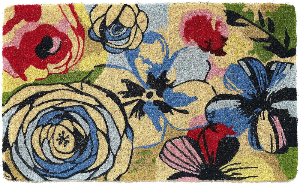 Fab Habitat Extra Thick Doormat - Handwoven, Durable - Natural Coir - Entrywa...