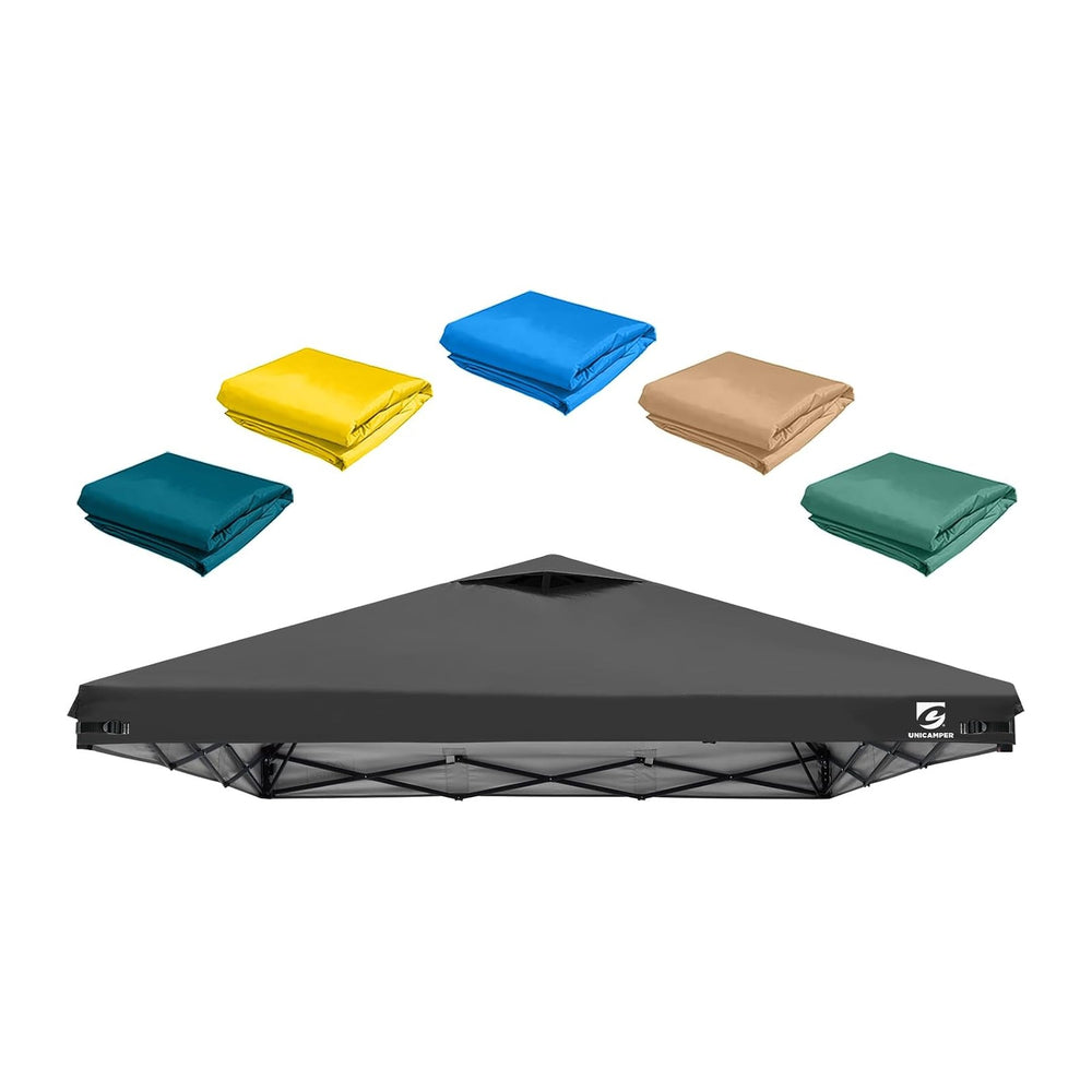 10x10 Pop Up Canopy Replacement Top Cover with Air Vent(Frame NOT INCUDE)