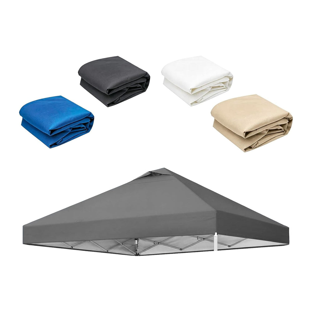10x10ft Replacement Canopy Top with Air Vent— Instant Canopy Top Cover ONLY,C...