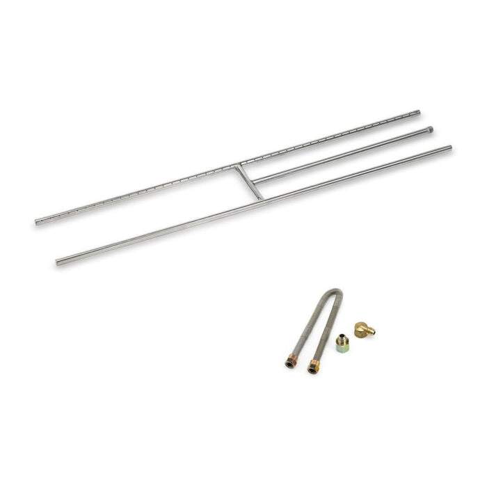 48" X 8" Stainless Steel H-Style Burner