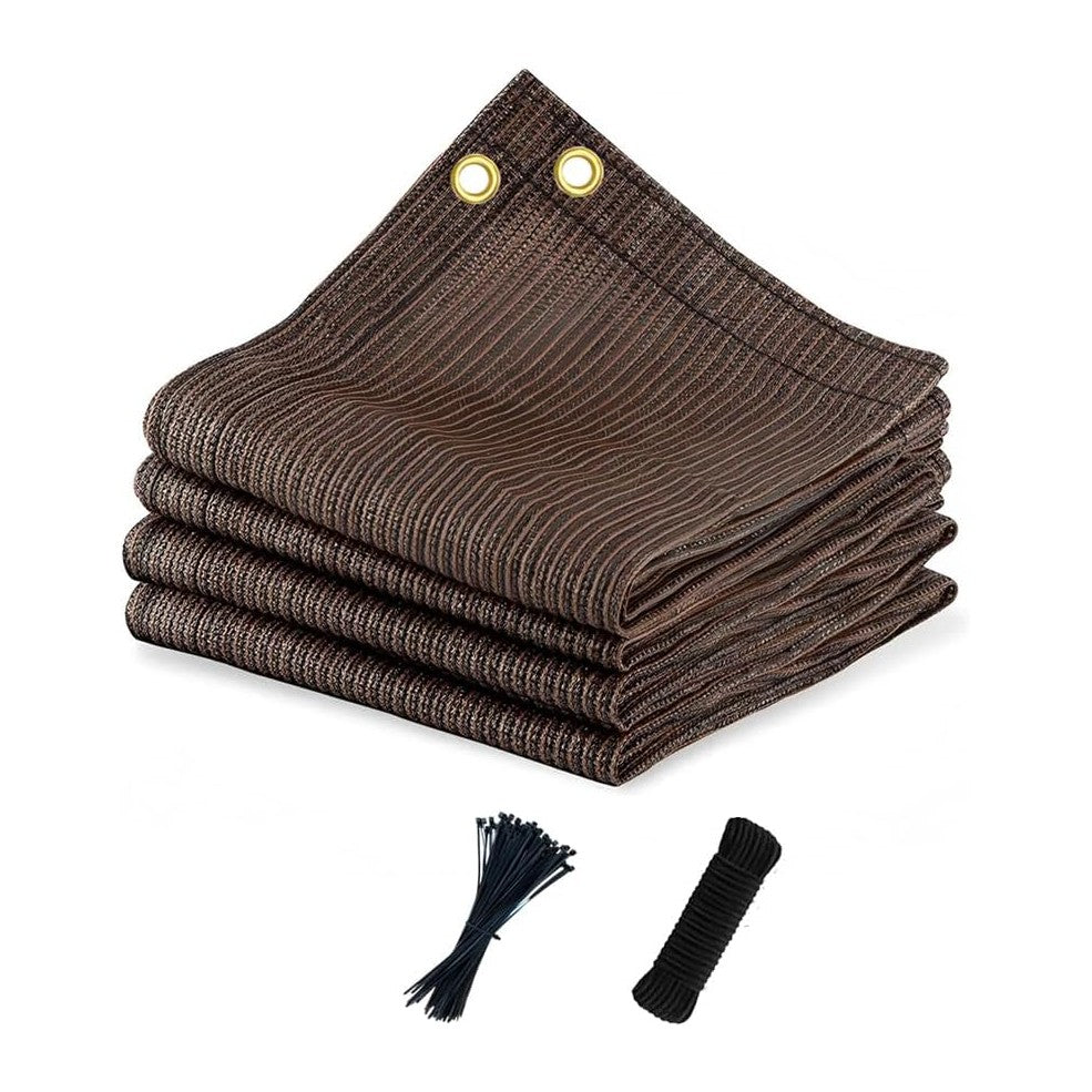 90% Sun Shade Cloth for Patio, 12x12 Ft Breathable Sunshade Fabric for Garden...