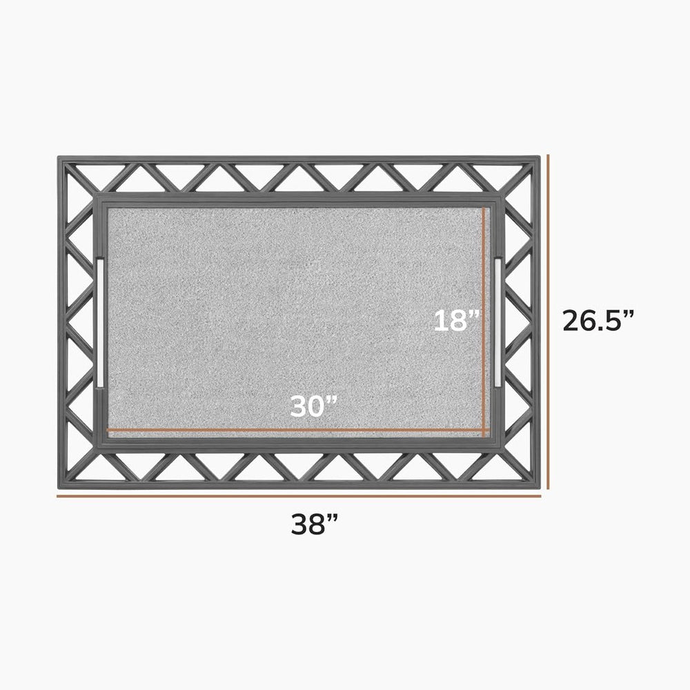 Anji Mountain BriteStep LED Doormat, 38x26.5in Pressure Activated Welcome Mat...