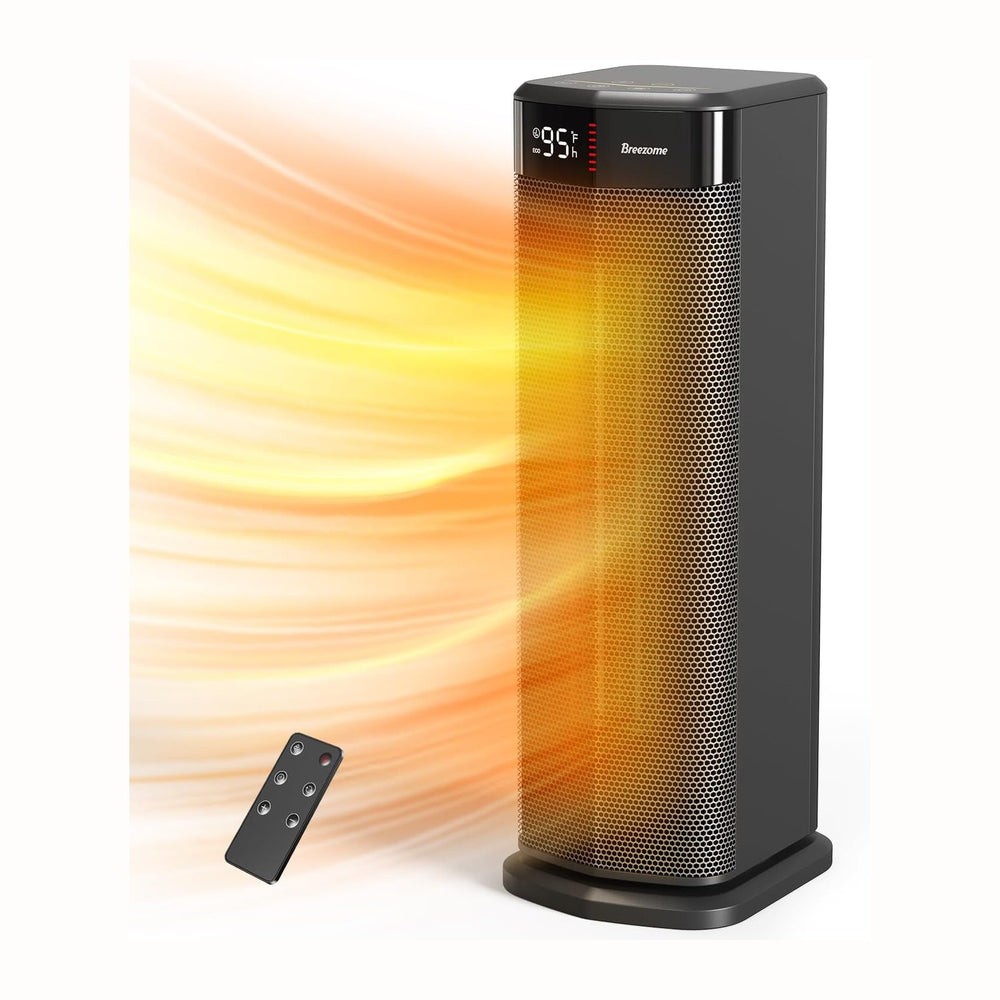 BREEZOME Space Heater for Indoor Use, 1500W PTC Ceramic Electric Heaters