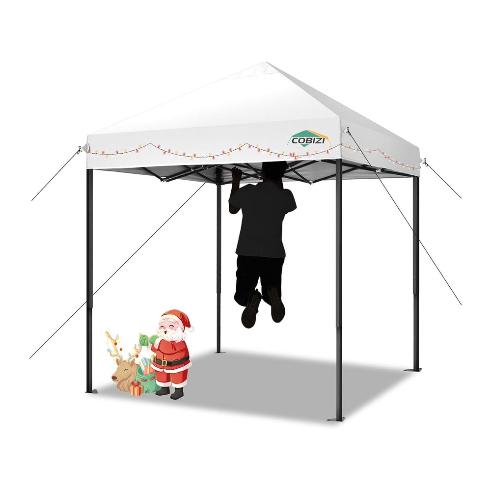 COBIZI 6.6x6.6 Heavy Duty Pop up Canopy Tent Commercial Canopy