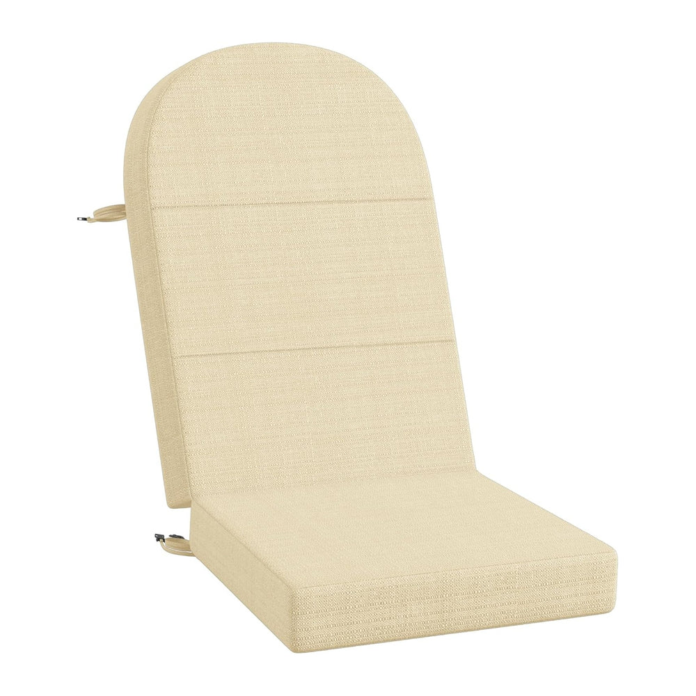 Codi Large Rocking Chair Cushion for Adirondack Chairs, Beige, 1 Pack