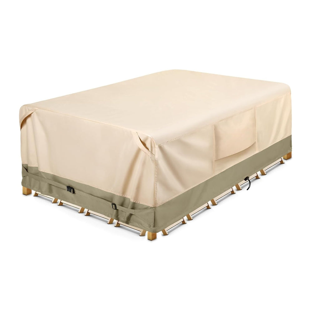 COSFLY Patio Furniture Covers Waterproof 600D Oxford, 108"L x 82"W ...