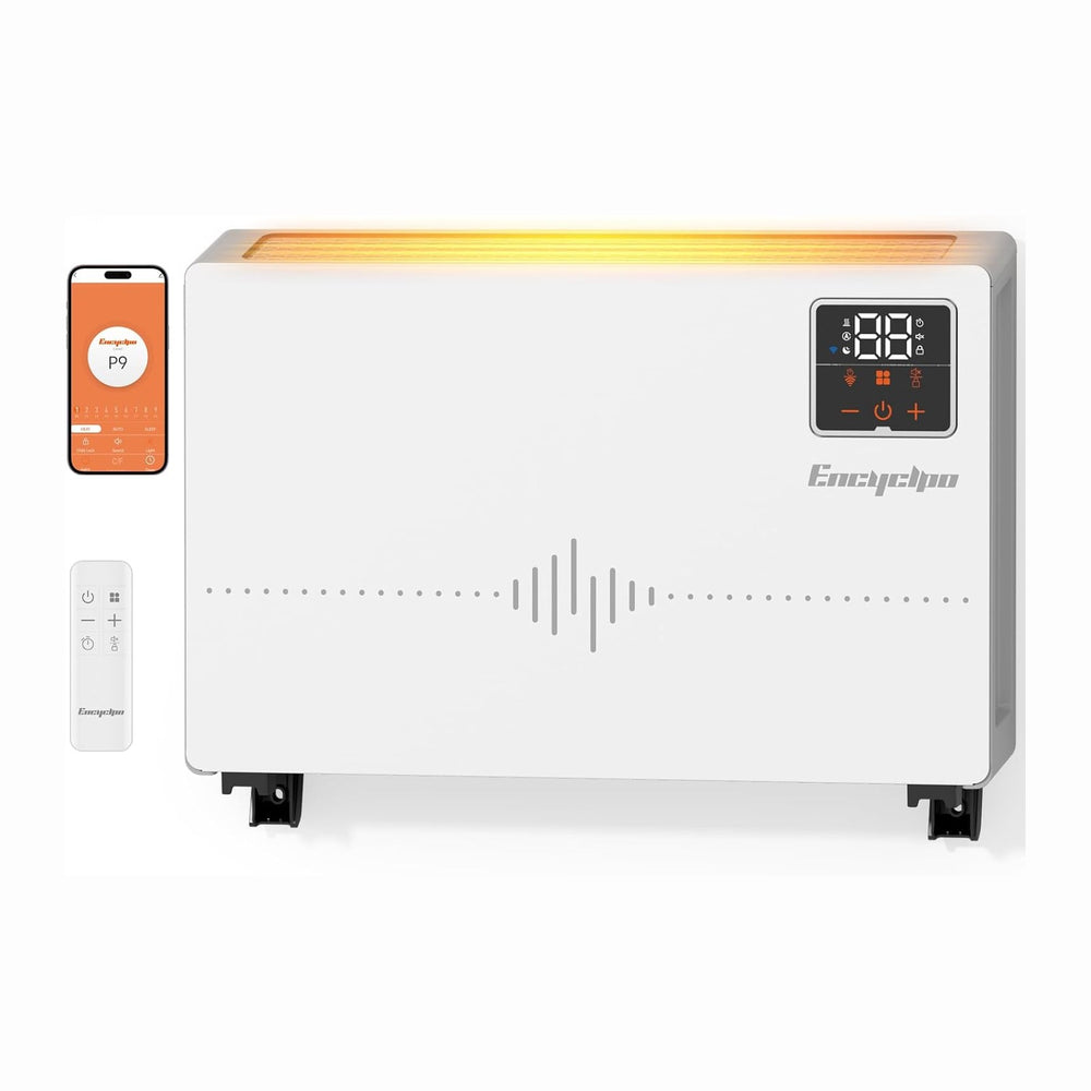 Encyclpo Smart Wall Heater with Wireless and Remote Control, 1500W Space Heat...
