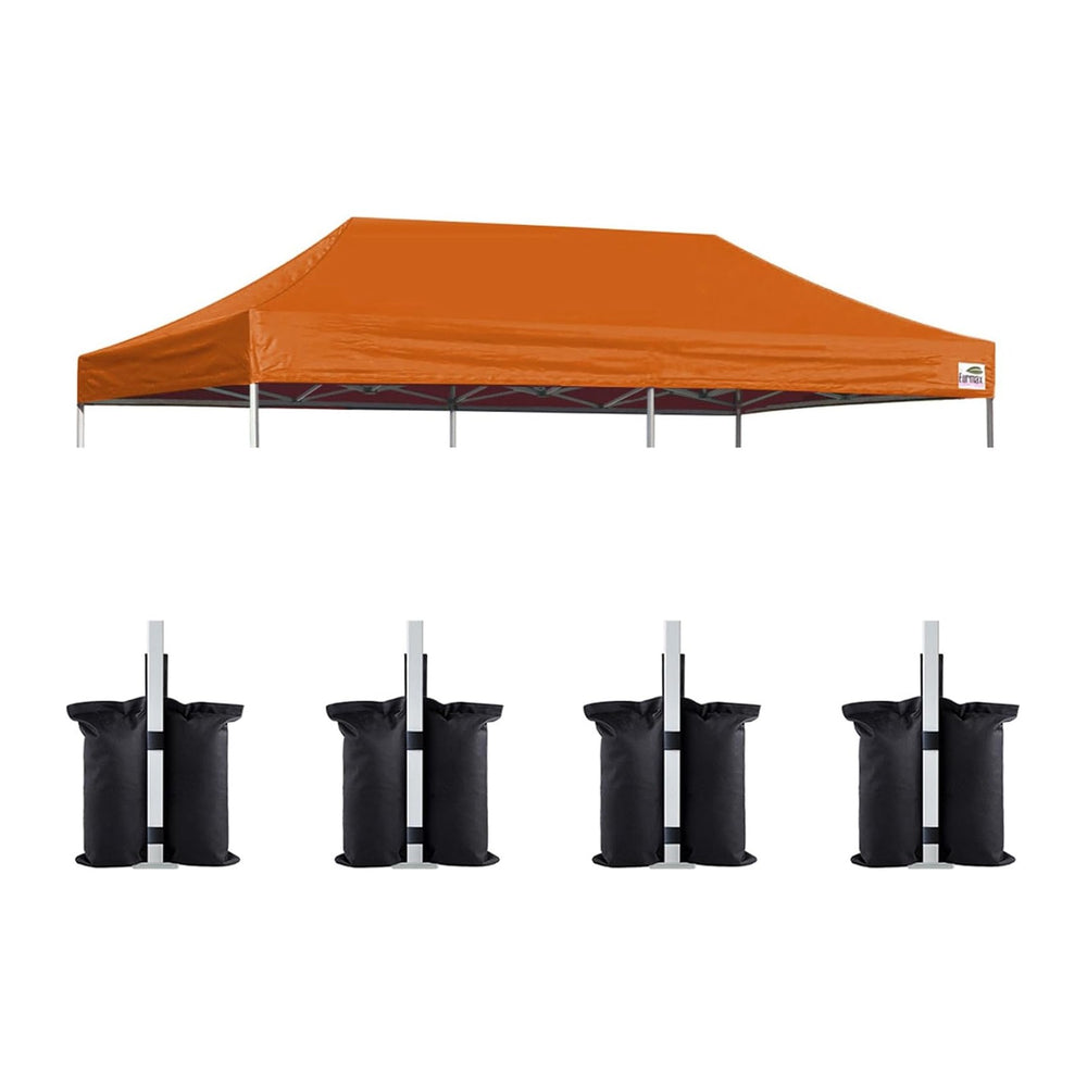 Eurmax USA 10x20 Pop Up Canopy Replacement Top,Universal Instant Canopy Cover...