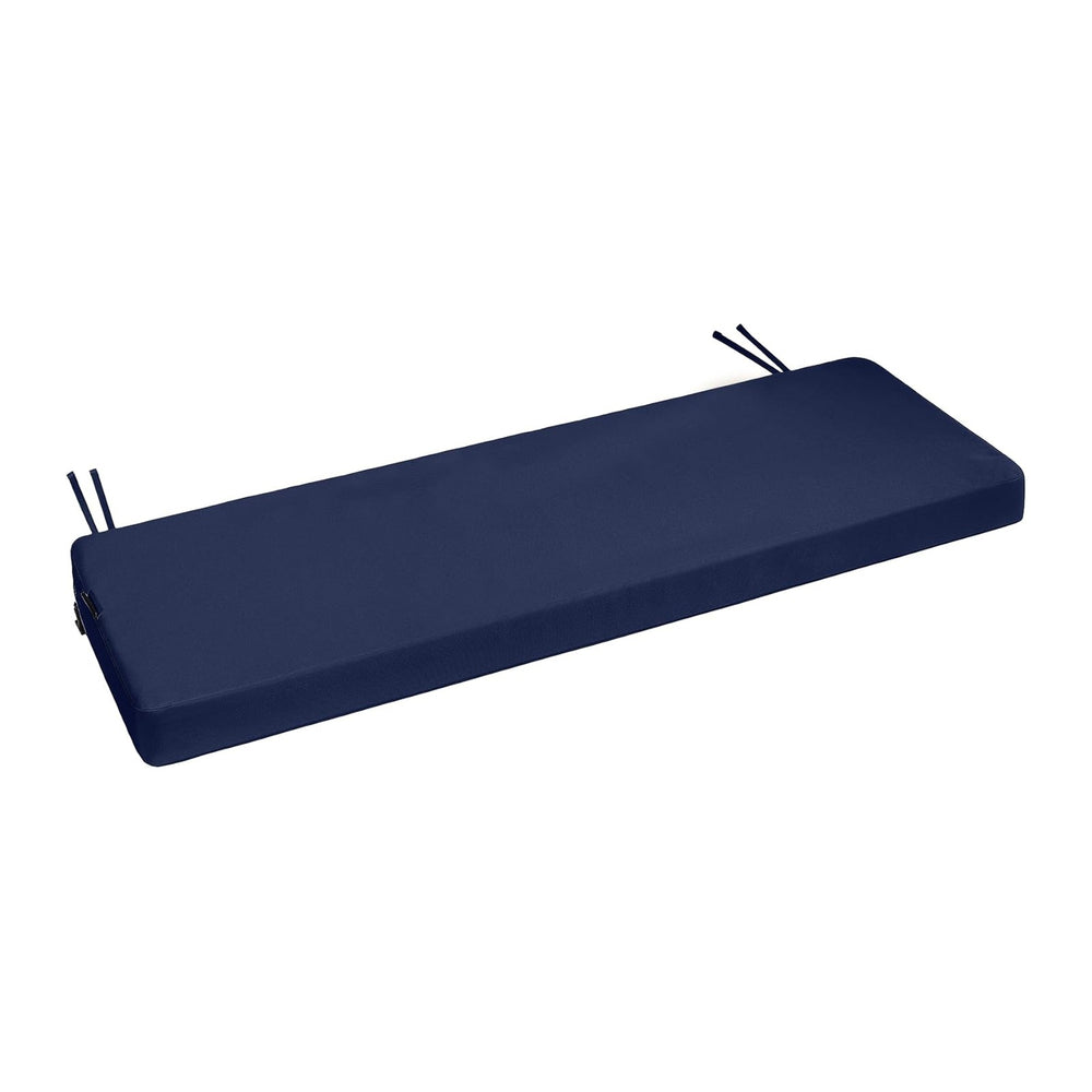 Favoyard Waterproof Outdoor Bench Cushion Navy 36 x 14 Inch