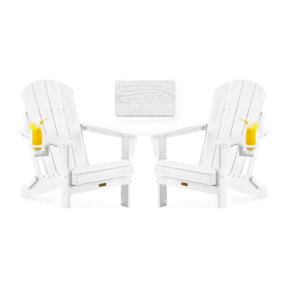 Folding Adirondack Chair, Patio Chair Wood Texture, Outdoor Chair Weather Res...
