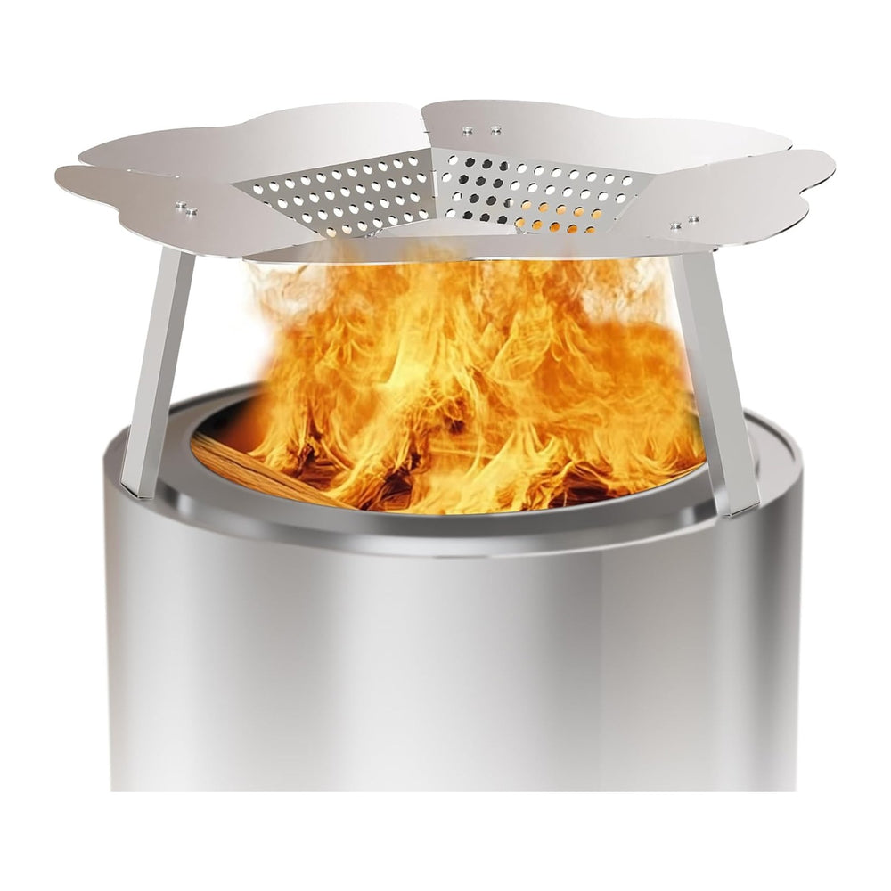 Heat Deflector for Solo Stove Bonfire 19.5", Portable 304 Stainless Stee...