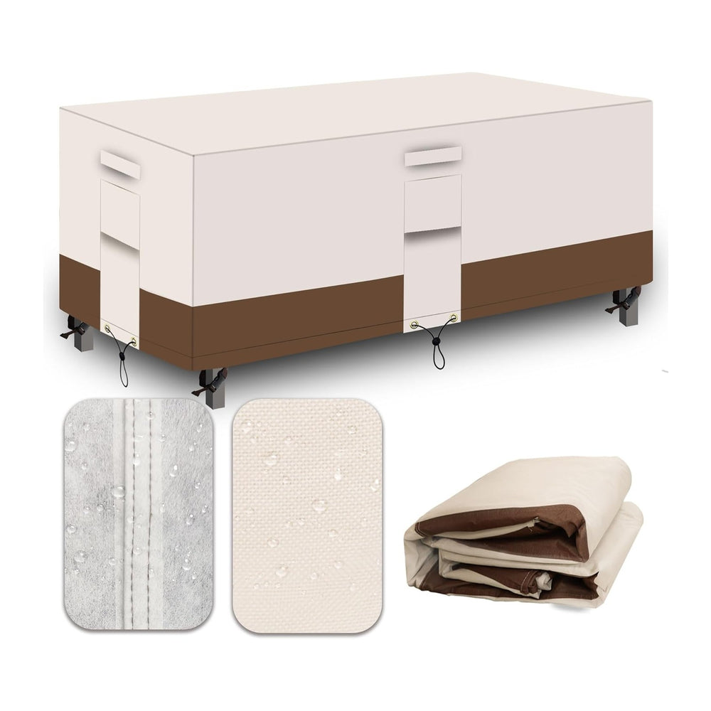 Heavy Duty Patio Furniture Covers Waterproof, 600D Outdoor Furniture Cover Wa...