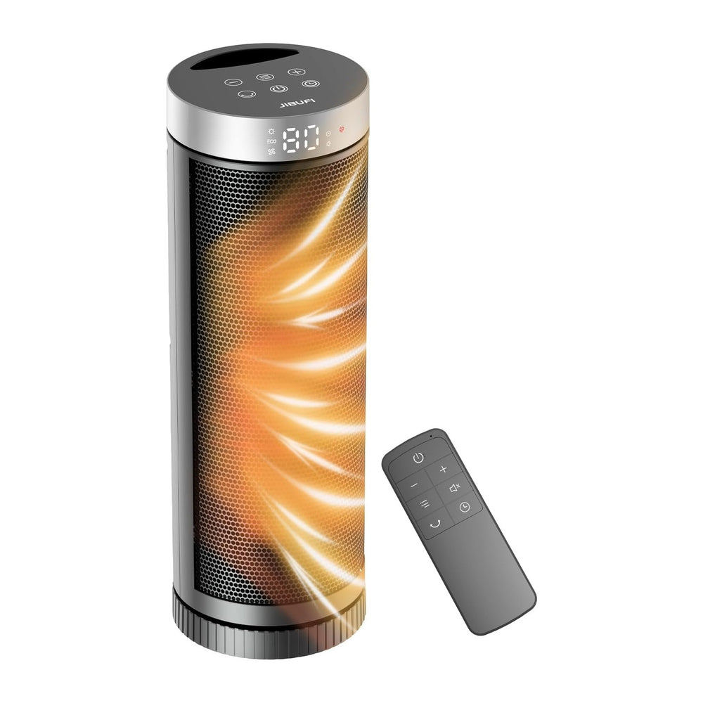 JIBUFI 17 Inches Space Heaters for Indoor Use, 1500W Electric Heaters