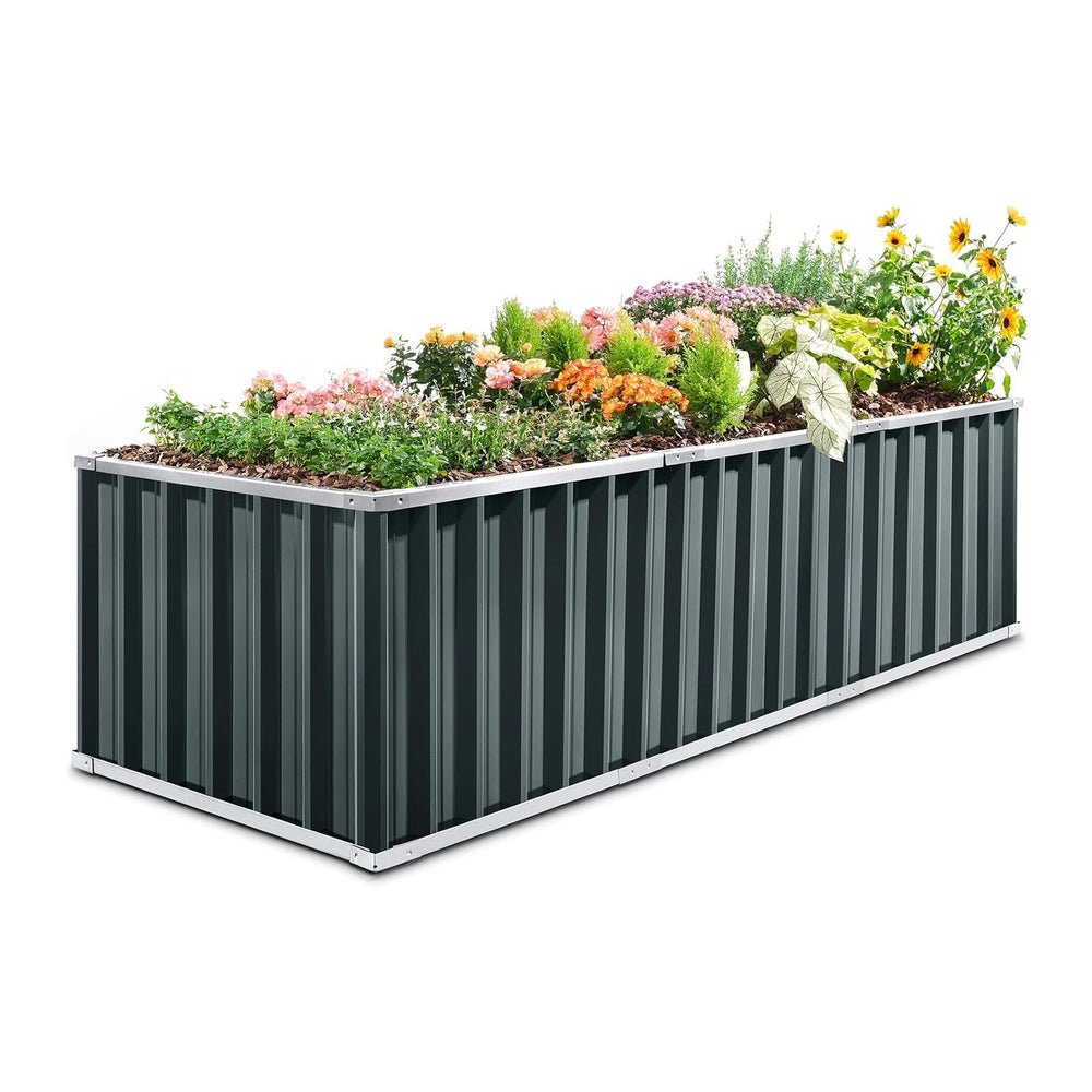 KING BIRD Raised Garden Bed Heightened for Deep-Rooted Plants 101x36x24 in