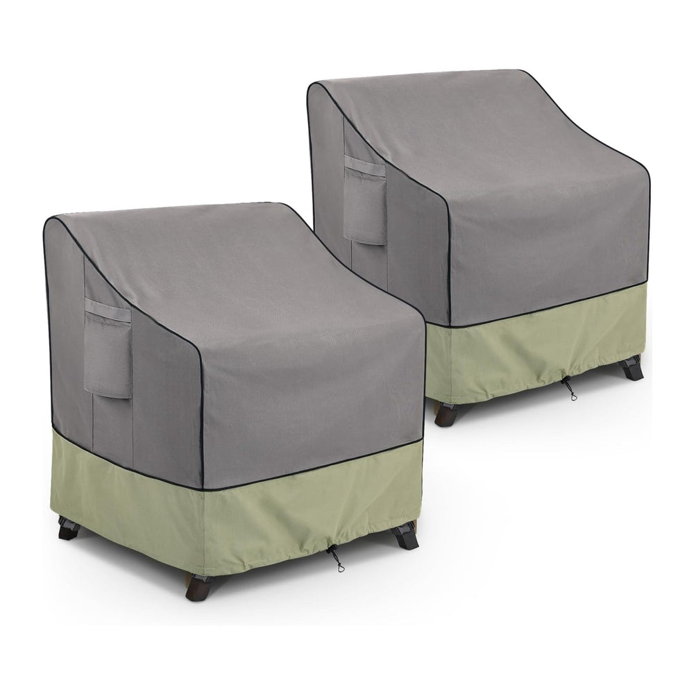 KylinLucky Outdoor Patio chair Covers 2 Pack 33 x 34 x 31 inch Waterproof