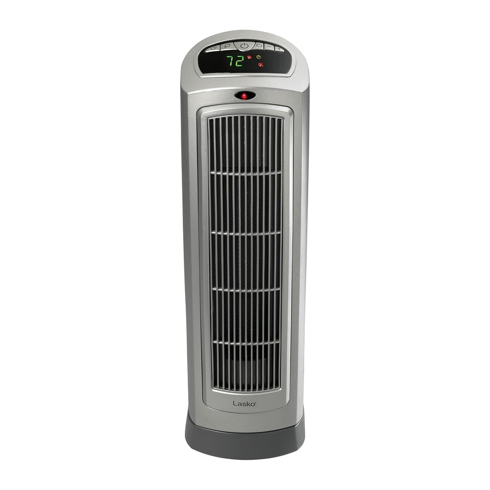 Lasko Oscillating Digital Ceramic Tower Heater for Home with Adjustable Therm...