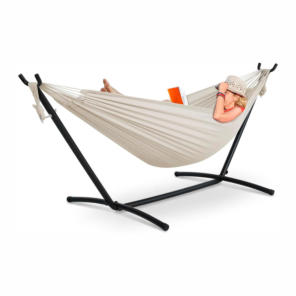 Lazy Daze Portable Hammock with Stand, Free Standing Hammocks for Indoor Outd...