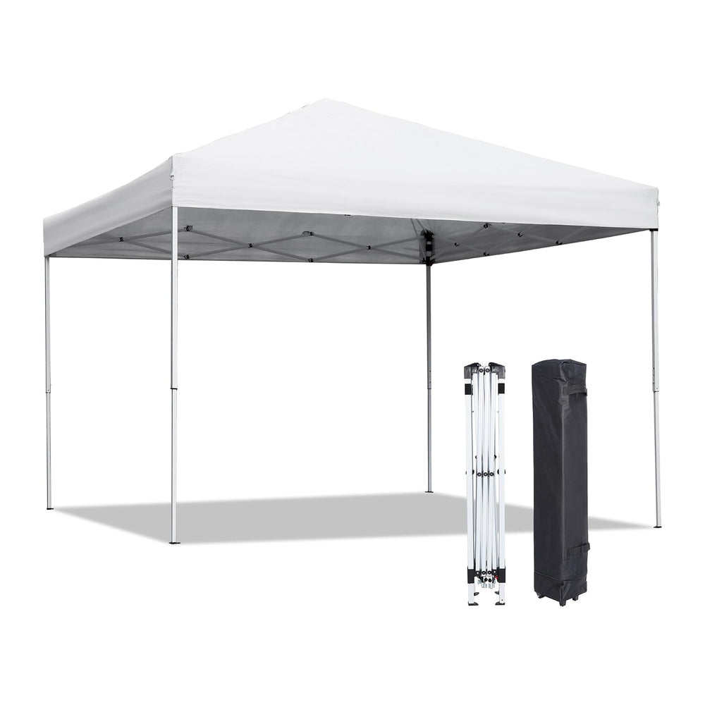 LEMY 10x10 Pop Up Canopy Tent,Instant Outdoor Patio Canopy with Wheeled Carry...