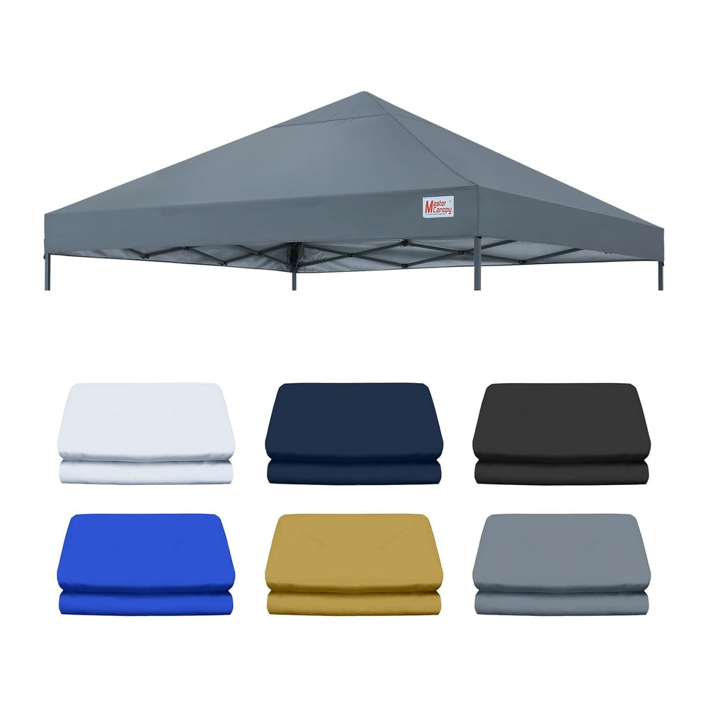 MASTERCANOPY 10x10 Replacement Pop Up Canopy Top Dark Gray
