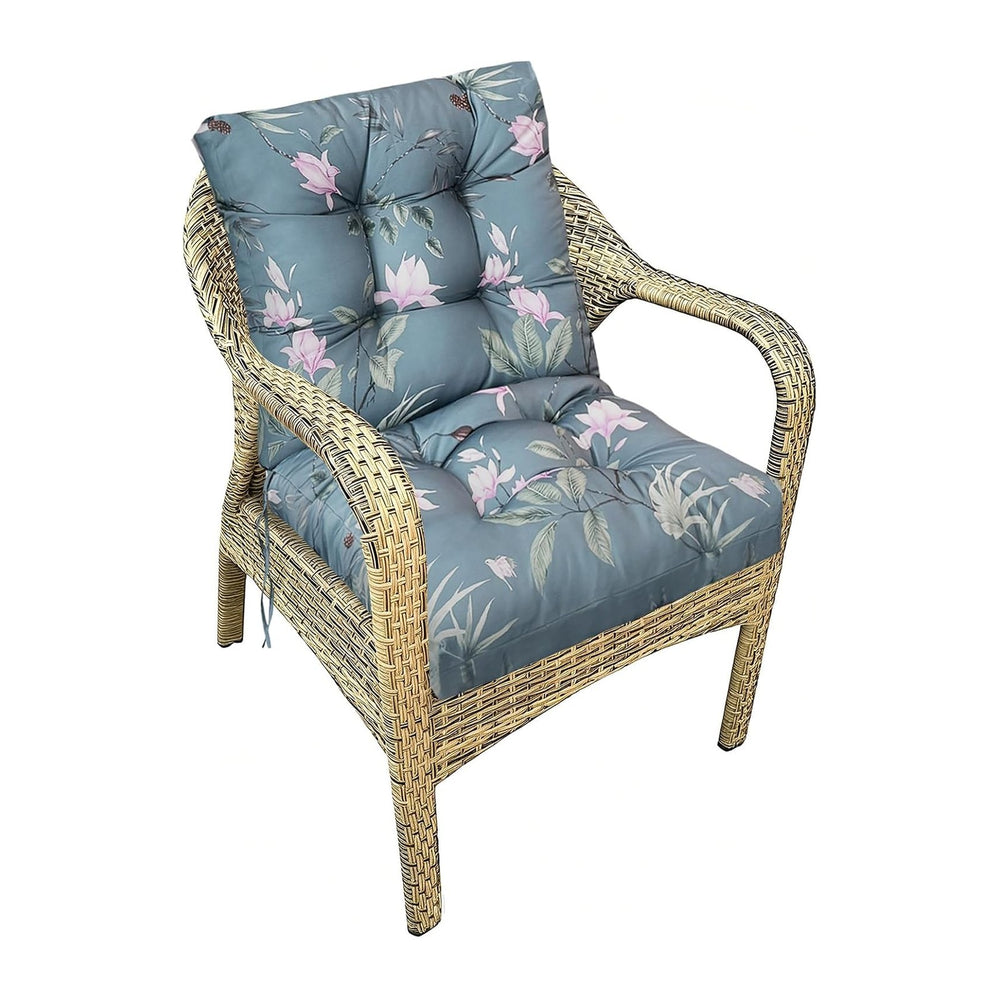 Outdoor Wicker Chair Cushions For Patio Graden Furniture Floral Cushion