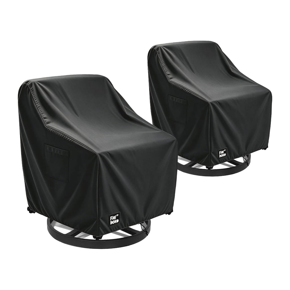 Patio Chair Covers 2 Pack,30Wx34Dx38H inches Outdoor Chair Covers,100% Waterp...
