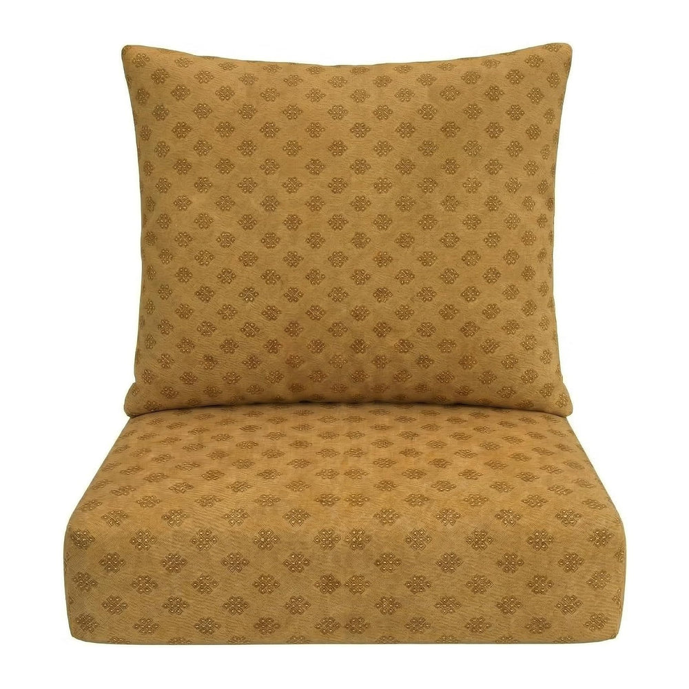 RSH DECOR: Sunbrella Deep Seating Cushion with Pillow Back | 24” x 24” x 4&qu...