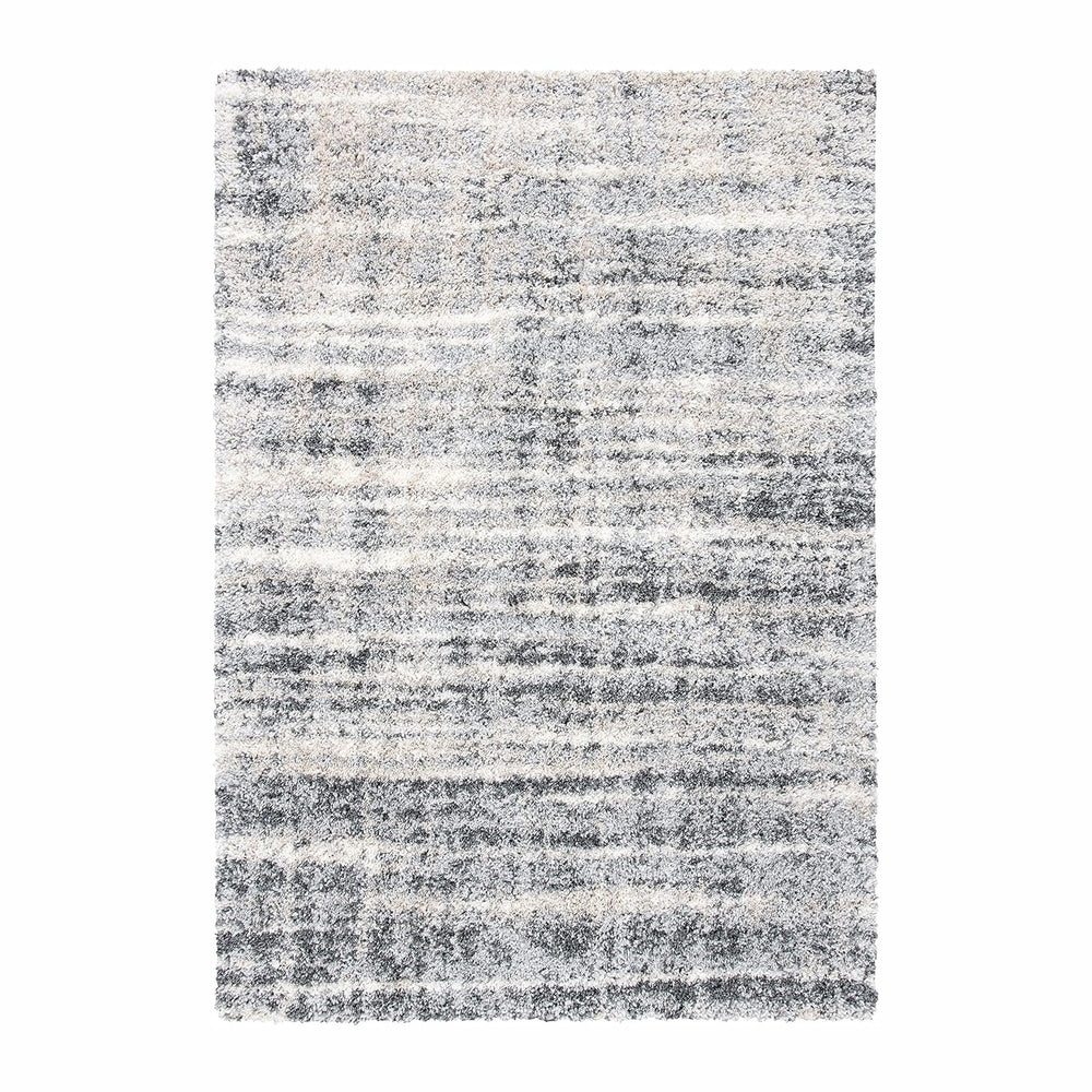 SAFAVIEH Fontana Shag Collection Area Rug - 6'7" x 9', Grey &...