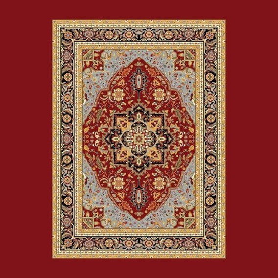 SAFAVIEH Lyndhurst Collection X-Large Area Rug - 12' x 18', Red &...