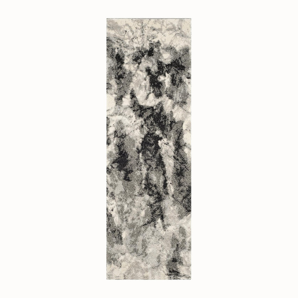 SAFAVIEH Retro Collection Runner Rug - 2'3" x 11', Cream & G...