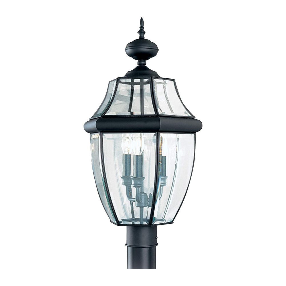 Sea Gull Lighting 8239-12 Lancaster Outdoor Post Lantern Outside Fixture, 24&...