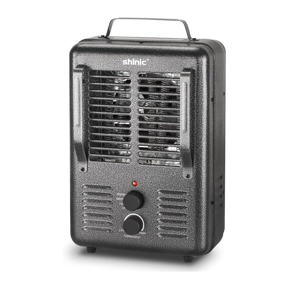 Shinic Space Heater,1500W Milkhouse Heater with Thermostat, Stay Cool Durable...