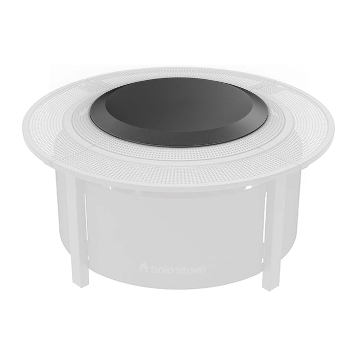 Surround Surface Fire Pit Lid for Solo Stove Bonfire and Ranger 23.75 inch Durable Round Cold-Rolled Steel Cover for Outdoor and Camping