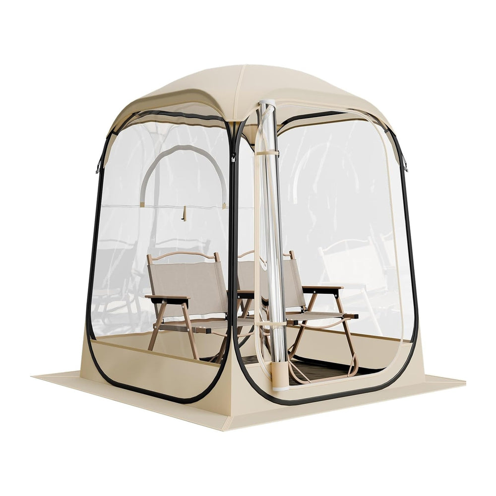 VEVOR Pop up Sports Tent, 8 Sizes Optional Clear Bubble Tent for 1-6 Person, ...