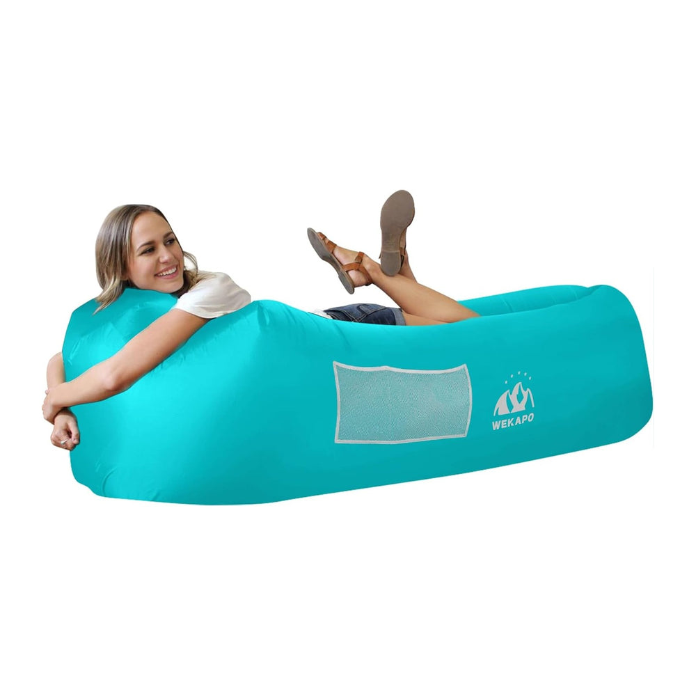 WEKAPO Inflatable Couch Air Lounger Chair - Camping & Beach Accessories, ...