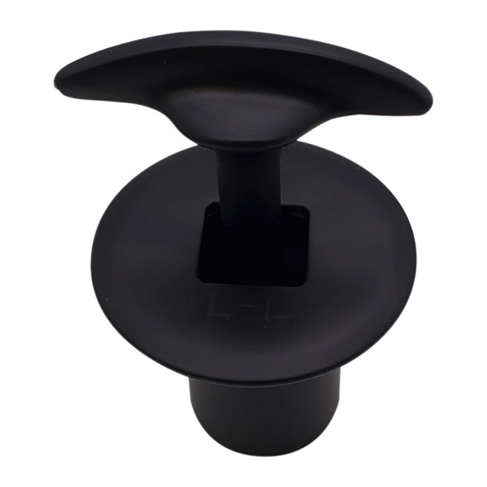Westbrass R500-62 3/4" NPSM Gas Fire Pit and Fireplace Log Lighter Key Valve Trim Kit, Matte Black, 1-Pack