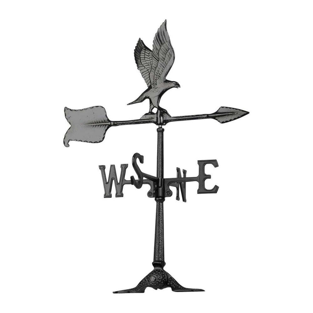 Whitehall Products Eagle Accent Weathervane, 24-Inch, Black