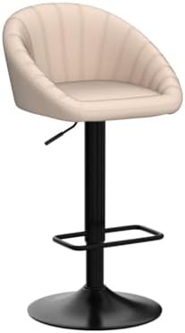 CIMOTA Swivel Adjustable Bar Stools Set of 2 Modern Counter Stools Bar Chairs...