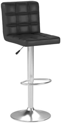 BestOffice Modern Bar Stool Set of 2 Barstools Height Adjustable Counter Heig...