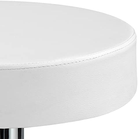 Finnhomy Bar Stools Set of 2 Modern PU Leather, Swivel Barstools with Footres...