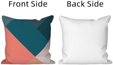 4 Pcs/Set Colorful Pillow Covers Geometry Strip Outdoor Patchwork Geometric S...