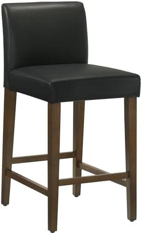 CHITA Counter Height Bar Stools Set of 2, 27" H Seat Height Upholstered ...