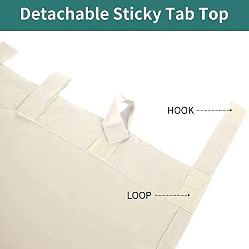 LORDTEX Waterproof Indoor/Outdoor Curtains for Patio - Thermal Insulated, Sun...