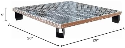 Deck Defender & Grass Guard - Fire Pit Base & Heat Shield - Polished ...